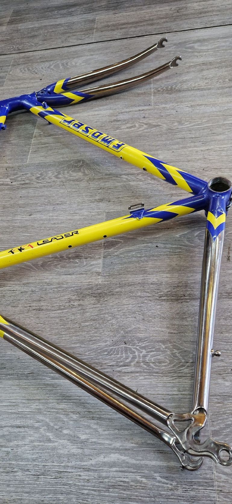 Used Moser Moser Tekno Koncept 1 Frameset 1997 Road & Gravel, Blue — image 2 of 5