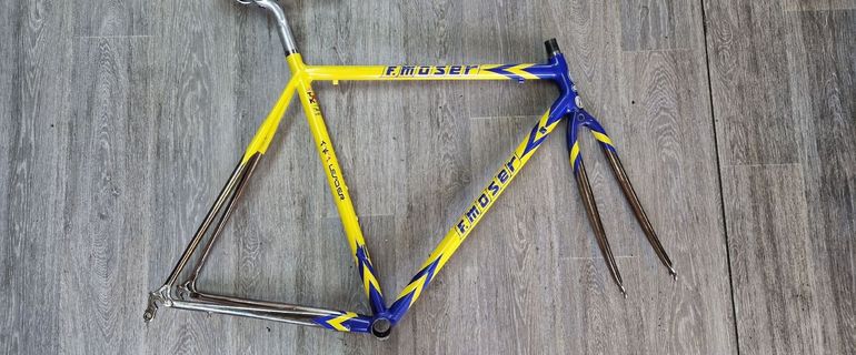 Used Moser Moser Tekno Koncept 1 Frameset 1997 Road & Gravel, Blue — image 1 of 5
