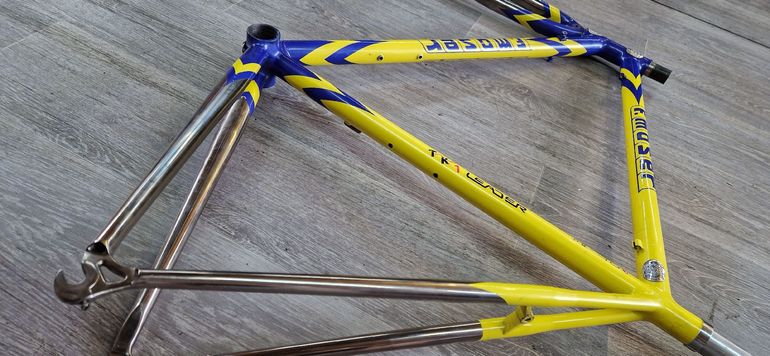 Used Moser Moser Tekno Koncept 1 Frameset 1997 Road & Gravel, Blue — image 4 of 5