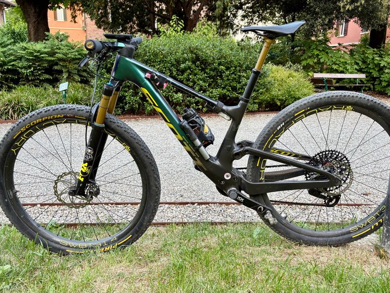 Used Scott Spark RC World Cup EVO AXS 2022 2022 Mountainbike, Green — image 2 of 7
