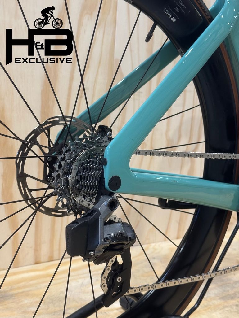 Used Canyon Aeroad CF SLX 7 ETap Carbon Sram Rival AXS 2023 Road & Gravel, Green — image 11 of 11