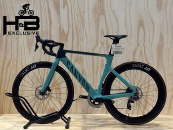 Used Canyon Aeroad CF SLX 7 ETap Carbon Sram Rival AXS 2023 Road & Gravel, Green — image 2 of 11