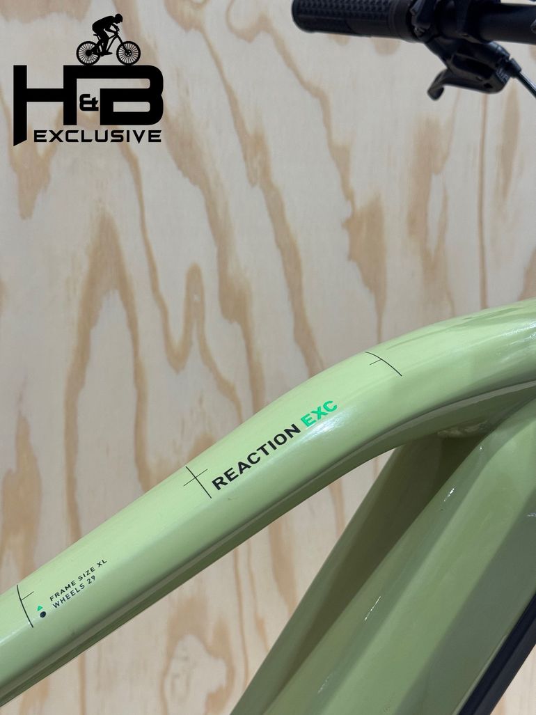 Used CUBE Reaction Hybrid EXC 750 SRAM NX 2022 Mountainbike, Green — image 8 of 12