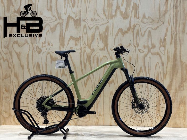 Used CUBE Reaction Hybrid EXC 750 SRAM NX 2022 Mountainbike, Green — image 1 of 12