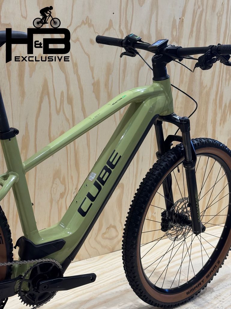 Used CUBE Reaction Hybrid EXC 750 SRAM NX 2022 Mountainbike, Green — image 10 of 12