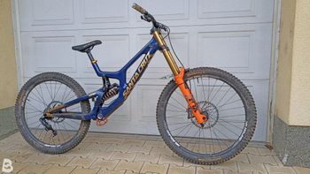 Used Santa Cruz V10 DH S / Carbon CC / MX 2021 Frameset 2021 Mountainbike, Blue, 27.5 — image 3 of 6