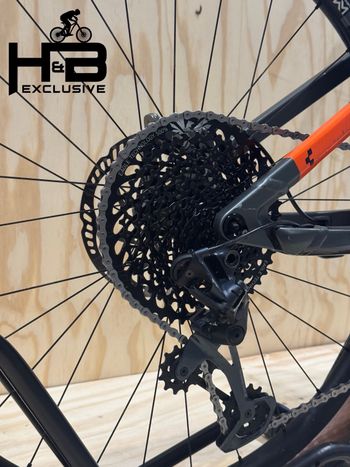 Used CUBE Stereo TM HPC 140 Carbon Sram GX Eagle 2021 Mountainbike, Light Gray — image 13 of 13