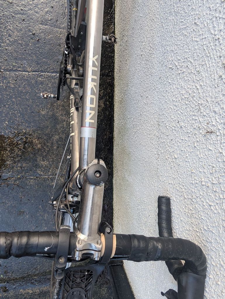 Used Van Nicholas Van Nicholas Custom Shimano 105 2018 Road & Gravel, Light Gray — image 3 of 4