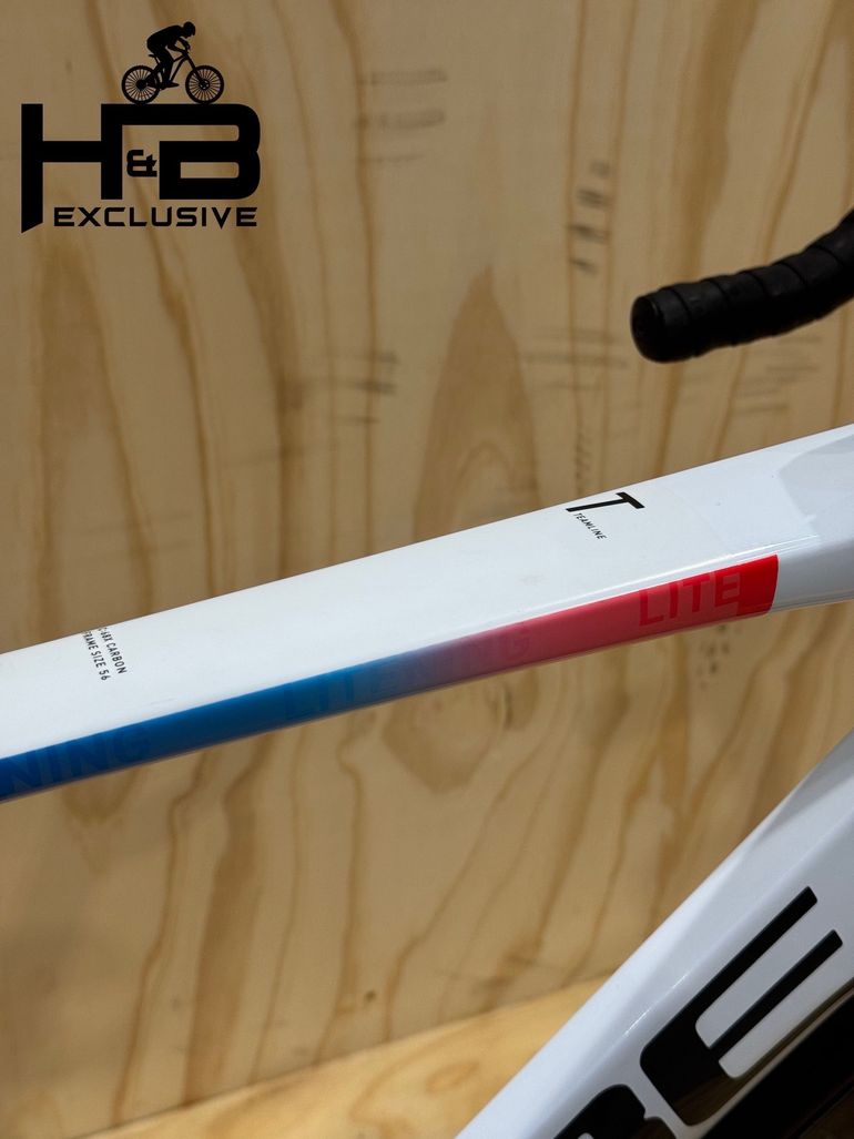 Used CUBE Litening Aero C:68X Race Carbon Shimano Ultegra Di2 2024 Road & Gravel, White — image 8 of 12