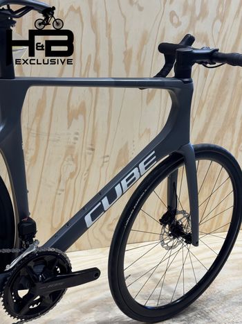 Used CUBE Agree C:62 Carbon Shimano 105 Di2 2024 Road & Gravel, Black — image 9 of 11