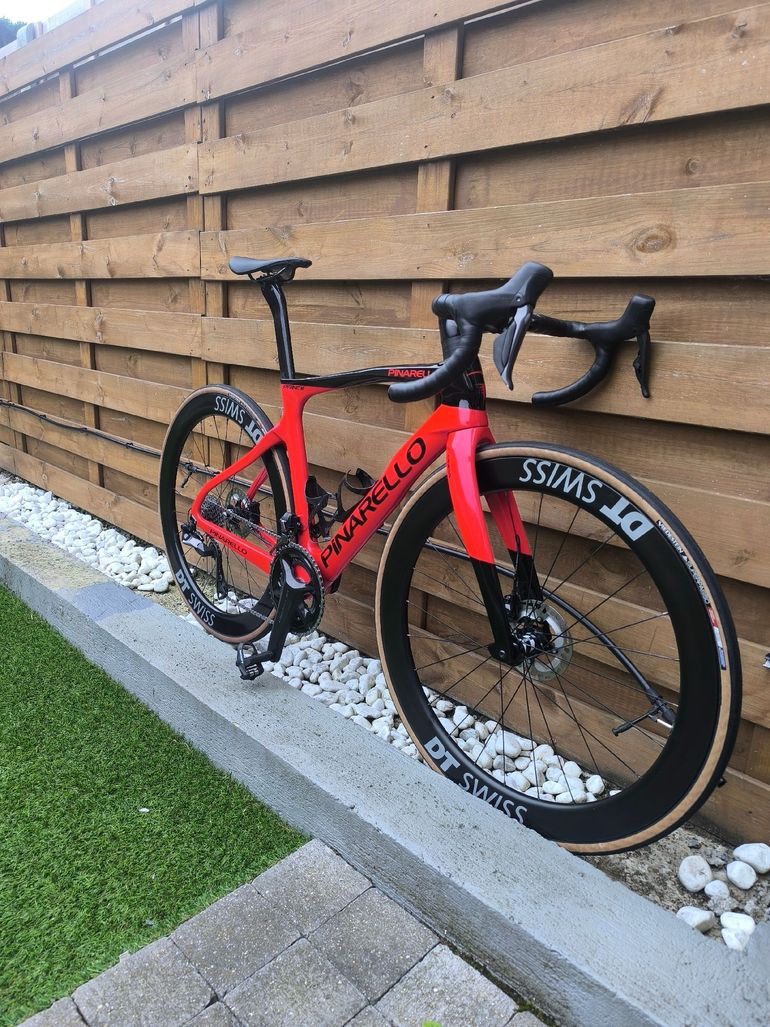 Used Pinarello PRINCE ULTEGRA Di2 12S Disc 2023 2023 Road & Gravel, Red — image 5 of 6