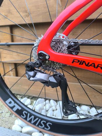 Used Pinarello PRINCE ULTEGRA Di2 12S Disc 2023 2023 Road & Gravel, Red — image 2 of 6