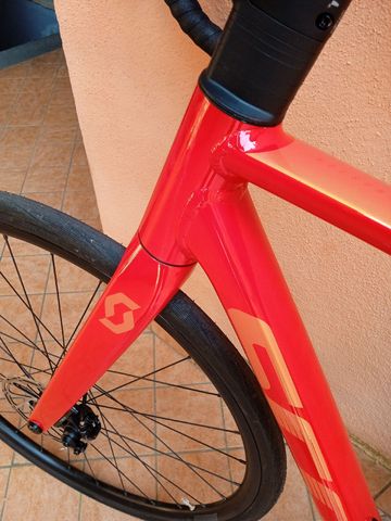Scott Speedster Shimano Sora 2023 Road & Gravel usato, Rosso — immagine 5 di 11