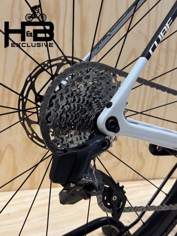 Used CUBE Cross Race C:68X SLT Carbon Sram Force AXS 2022 Road & Gravel, White — image 12 of 12