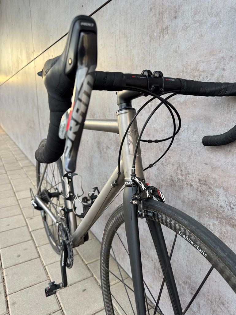 Used Mosaic Mosaic Custom SRAM Red 2016 Road & Gravel, Light Gray — image 9 of 17
