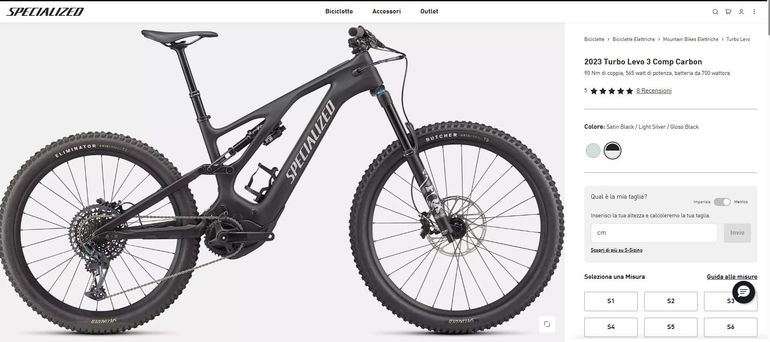 Used Specialized Turbo Levo 3 Comp Carbon 2023 2023 Mountainbike — image 17 of 17