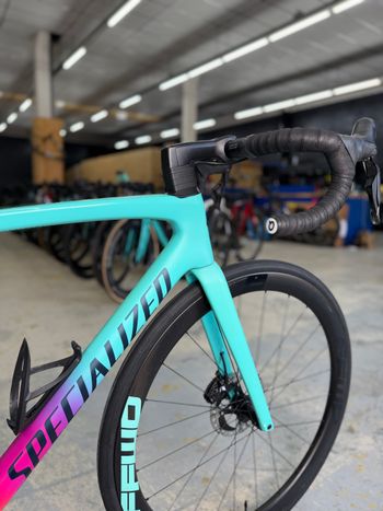 Used Specialized Tarmac SL7 Di2 Carbon 2022 Road & Gravel, Blue — image 9 of 24