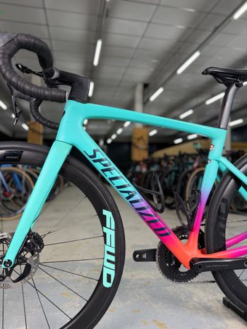 Used Specialized Tarmac SL7 Di2 Carbon 2022 Road & Gravel, Blue — image 20 of 24
