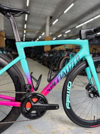 Used Specialized Tarmac SL7 Di2 Carbon 2022 Road & Gravel, Blue — image 13 of 24