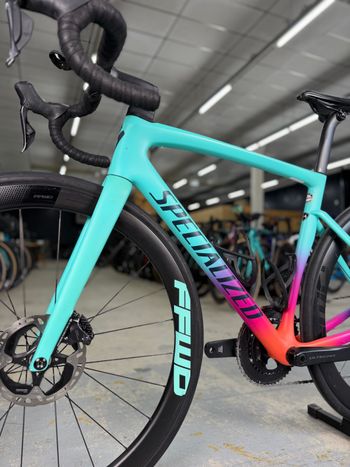 Used Specialized Tarmac SL7 Di2 Carbon 2022 Road & Gravel, Blue — image 19 of 24