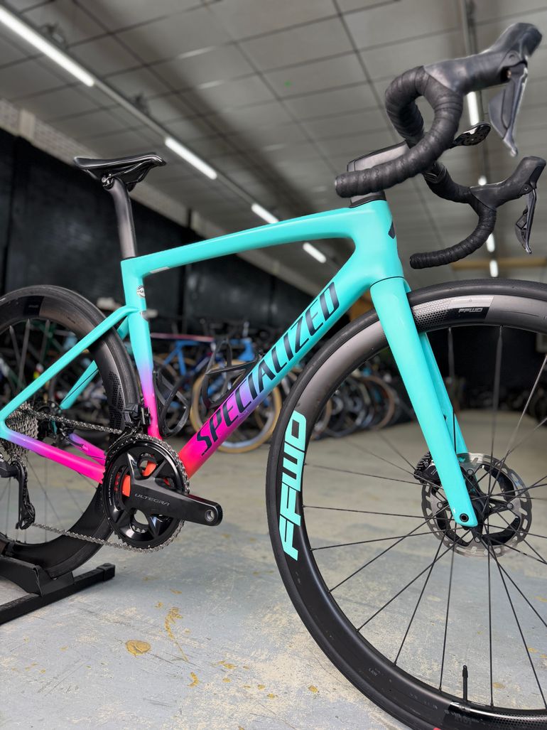 Used Specialized Tarmac SL7 Di2 Carbon 2022 Road & Gravel, Blue — image 6 of 24