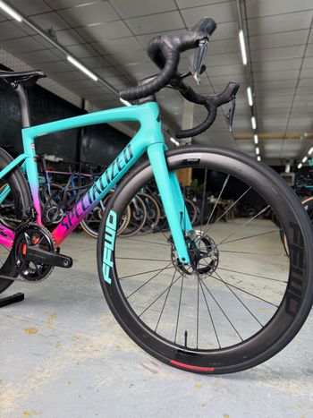 Used Specialized Tarmac SL7 Di2 Carbon 2022 Road & Gravel, Blue — image 5 of 24