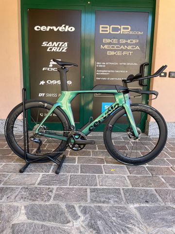 Brugt Cervélo Cervelo P5 Emerald Green Ultegra Di2 2024 2024 Road & Gravel
