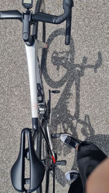 Used Trek Madone SL 7 Gen 8 2025 2025 Road & Gravel, Light Gray — image 7 of 8