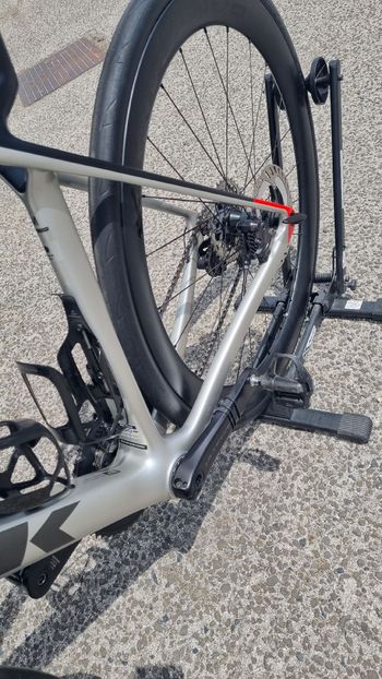 Used Trek Madone SL 7 Gen 8 2025 2025 Road & Gravel, Light Gray — image 6 of 8