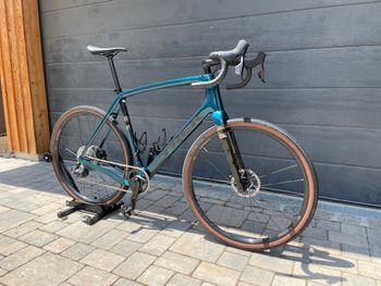 Used Trek Checkpoint SL 6 eTap 2022 2022 Road & Gravel, Green — image 8 of 9