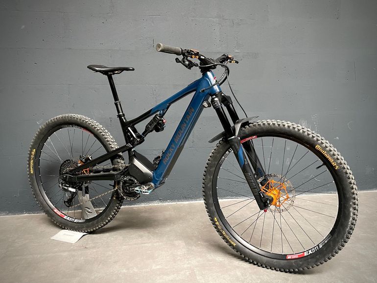 Used Rocky Mountain Instinct SRAM X01 Eagle 2024 Mountainbike, Blue — image 4 of 13