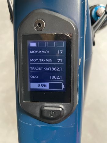 Used Rocky Mountain Instinct SRAM X01 Eagle 2024 Mountainbike, Blue — image 11 of 13