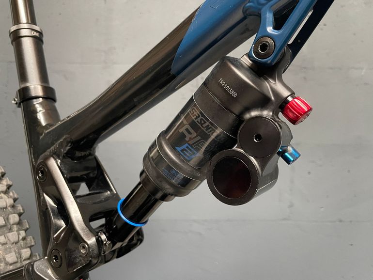 Used Rocky Mountain Instinct SRAM X01 Eagle 2024 Mountainbike, Blue — image 6 of 13