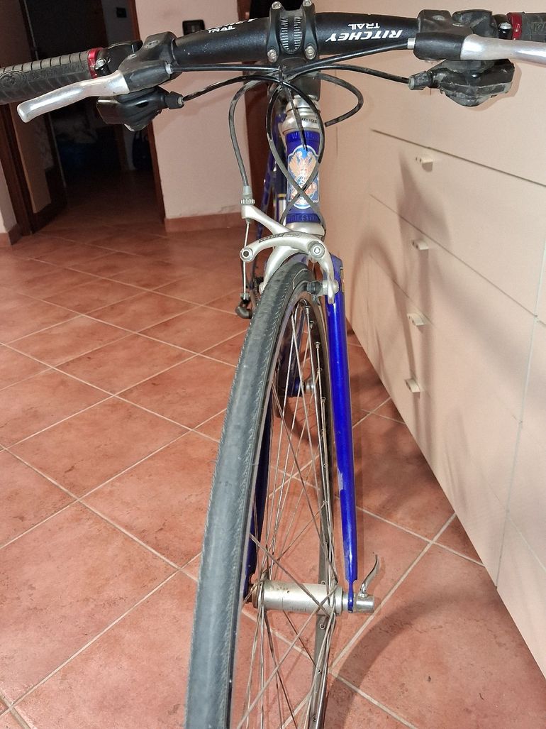 Used Wilier Wilier Custom Campagnolo Veloce 1990 Road & Gravel, Blue — image 5 of 6