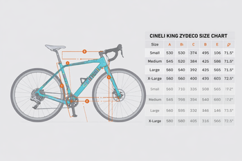 Used Cinelli KING ZYDECO - RIVAL 1X 2023 2023 Road & Gravel, Blue — image 9 of 9