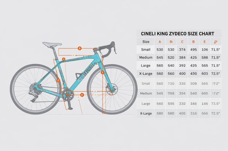 Used Cinelli KING ZYDECO - RIVAL 1X 2023 2023 Road & Gravel, Blue — image 9 of 9