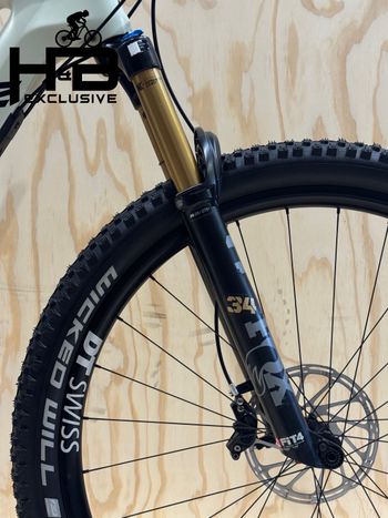 Used Canyon Neuron CF 9 SL Carbon Sram GX AXS 2022 Mountainbike, White — image 4 of 13