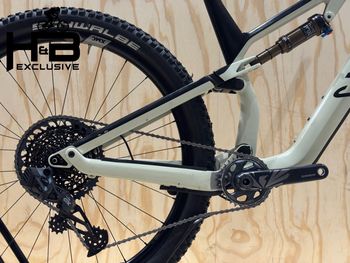 Used Canyon Neuron CF 9 SL Carbon Sram GX AXS 2022 Mountainbike, White — image 3 of 13