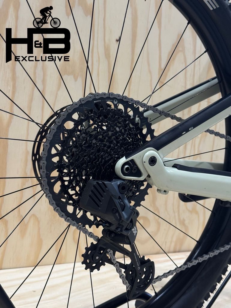 Used Canyon Neuron CF 9 SL Carbon Sram GX AXS 2022 Mountainbike, White — image 13 of 13