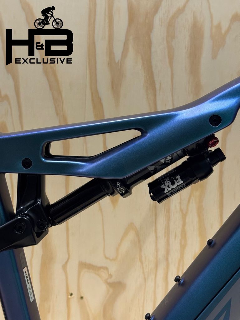 Used KTM Prowler Master Carbon Shimano XT 2023 Mountainbike, Blue — image 12 of 15