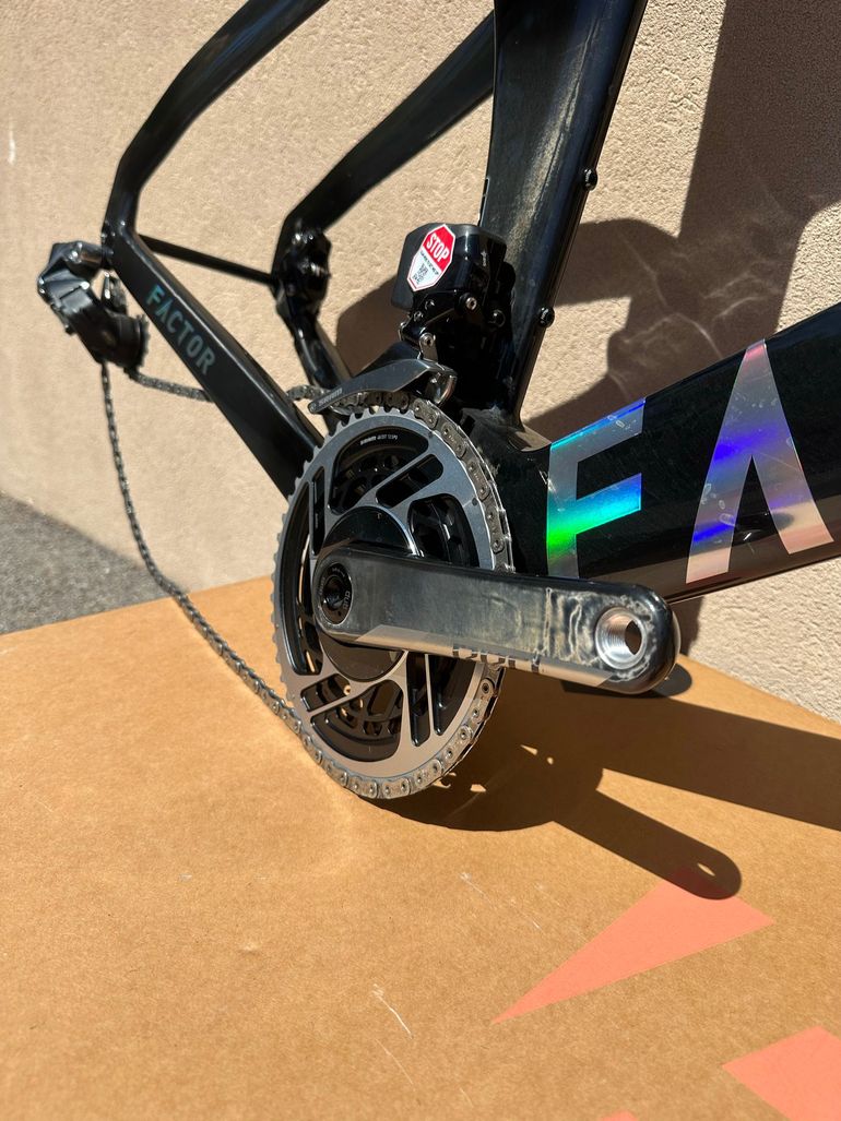 Used Factor HANZO - SRAM Red w/ Power Meter 2024 Frameset 2024 Road & Gravel, Black — image 3 of 5