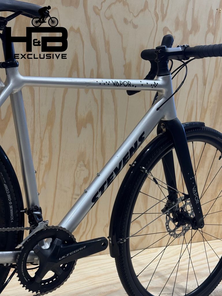 Used Stevens Vapor SHIMANO GRX 2022 Road & Gravel, Light Gray — image 10 of 12