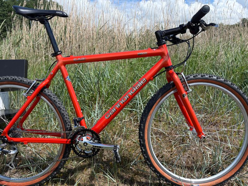 Gebrauchtes Cannondale M900 CAD3 1997 Mountainbike, Orange — Bild 1 von 16
