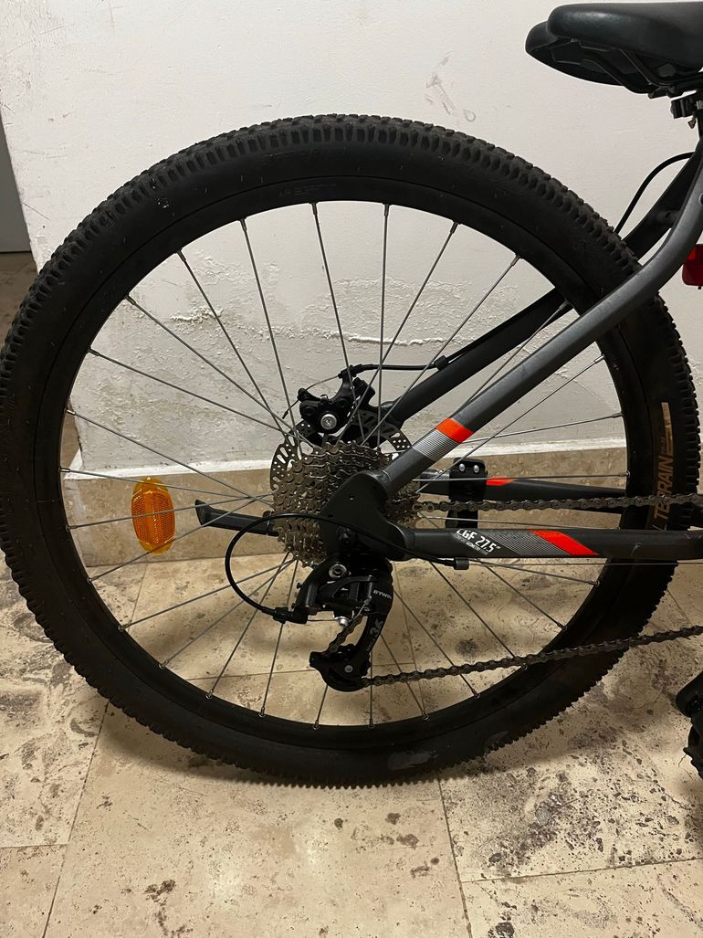 Used ROCKRIDER Touring Mountain Bike Other Shimano - Mountainbike 2025 Mountainbike, Red — image 5 of 9