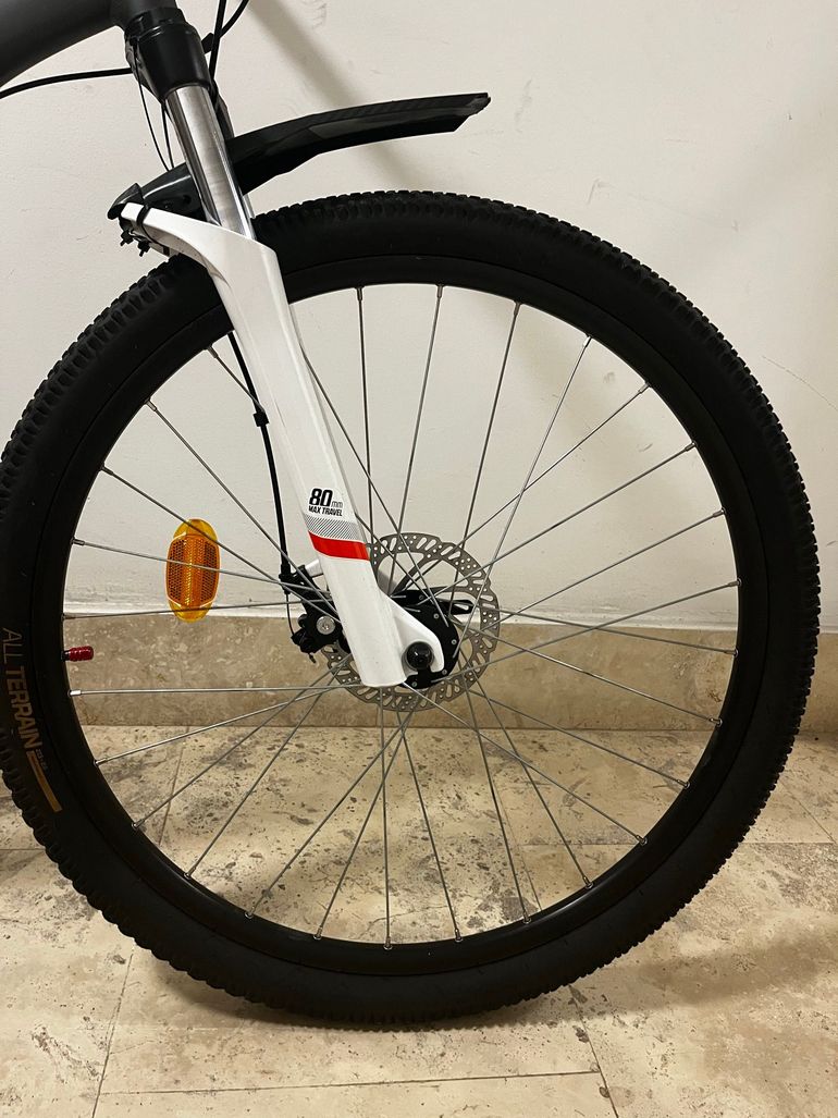 Used ROCKRIDER Touring Mountain Bike Other Shimano - Mountainbike 2025 Mountainbike, Red — image 4 of 9