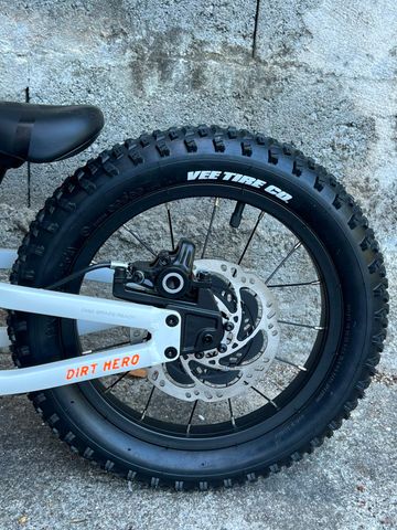 Used Kids Ride Shotgun Dirt Hero 2026 Youth, White — image 3 of 8
