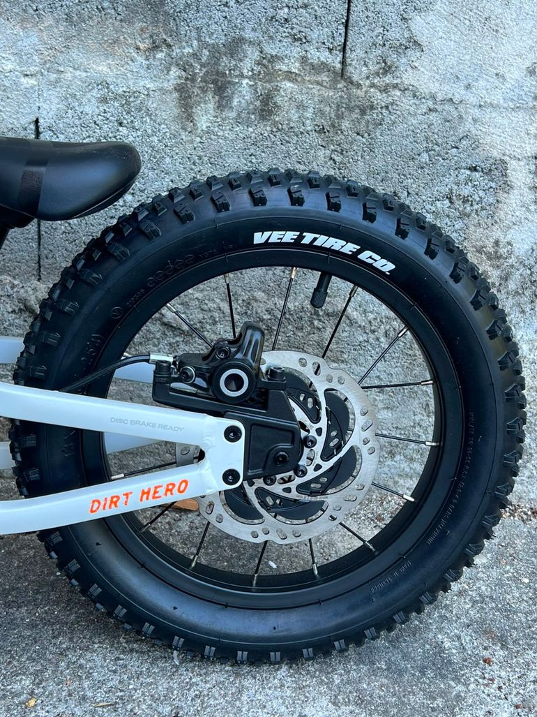 Used Kids Ride Shotgun Dirt Hero 2026 Youth, White — image 3 of 8