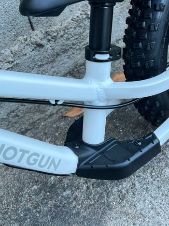 Used Kids Ride Shotgun Dirt Hero 2026 Youth, White — image 5 of 8