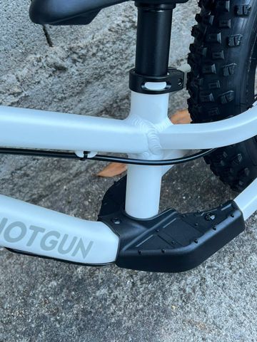 Used Kids Ride Shotgun Dirt Hero 2026 Youth, White — image 5 of 8