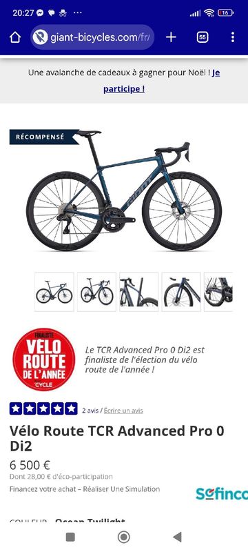 Brugt Giant Tcr Shimano Ultegra Di2 2025 Road & Gravel — billede 8 af 8